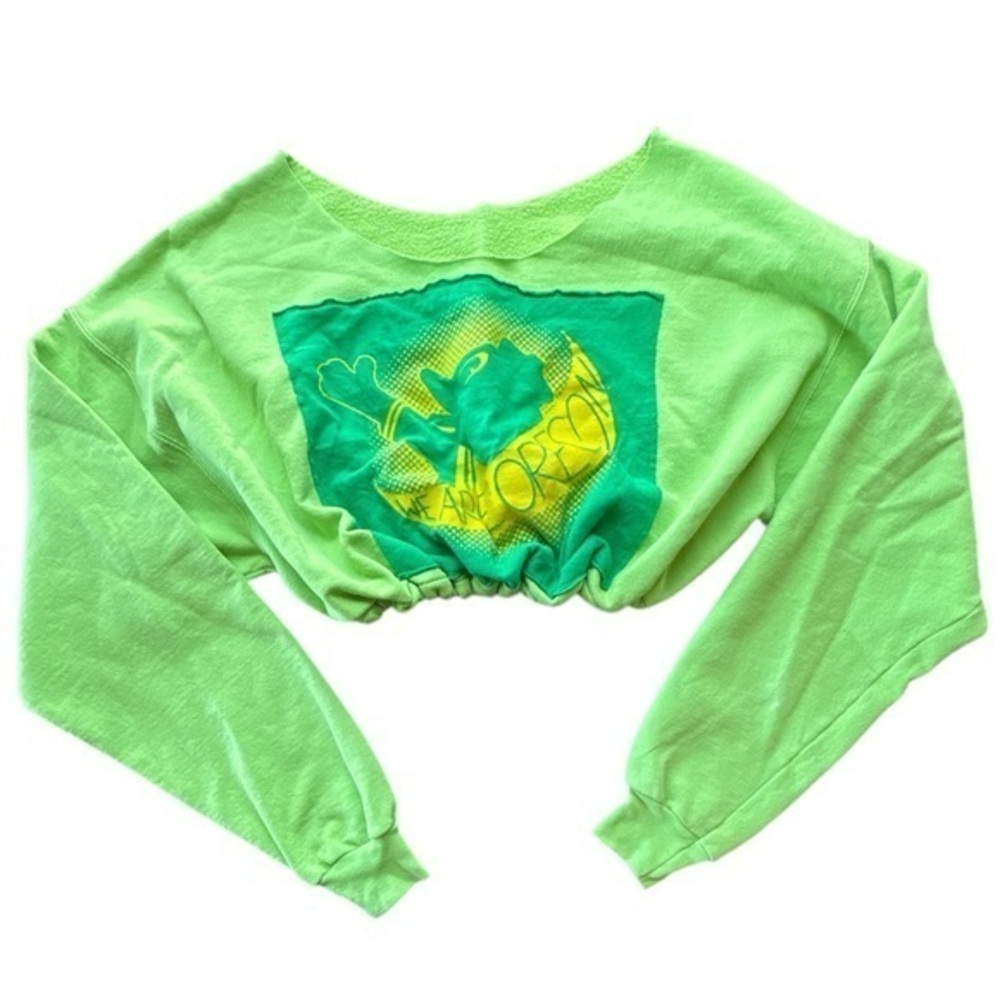Oregon Ducks women’s Crop Top Sweater Size XS/S